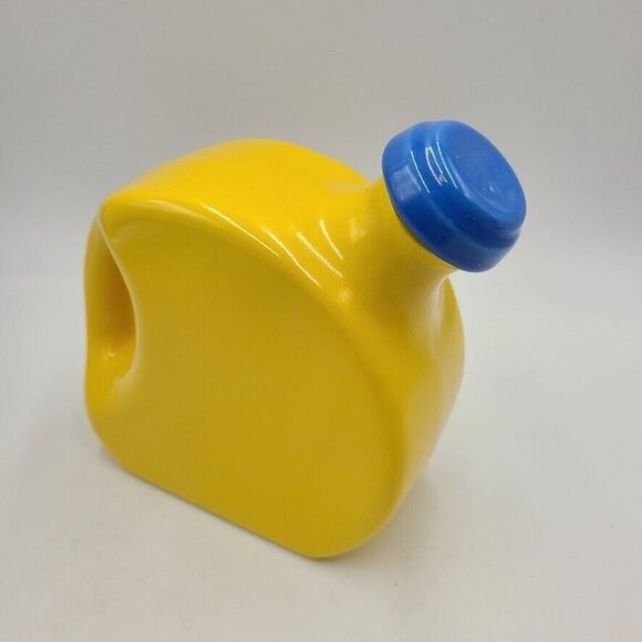 MCM Ceramic Refrigerator Pitcher Stopper Yellow Fiesta Oxford Ware Dish Lot 2 - Picture 2 of 10